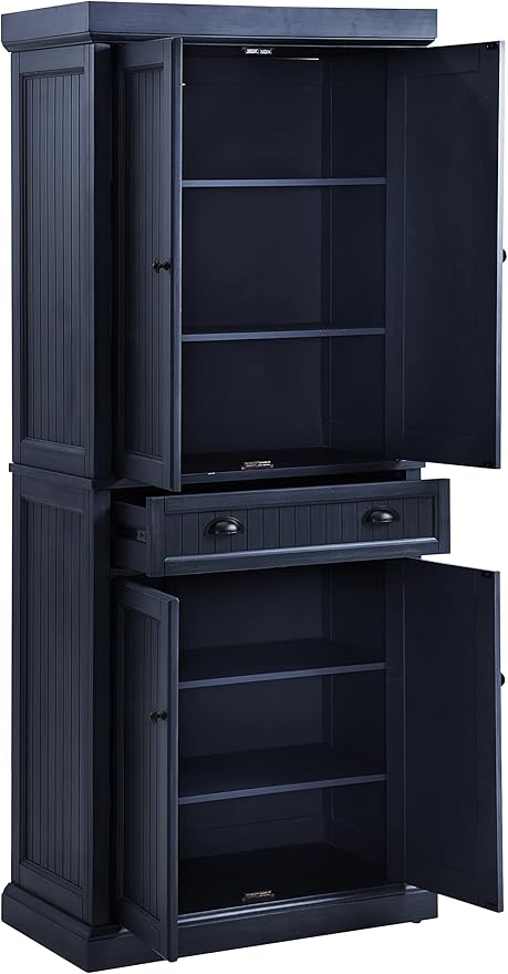 Crosley Furniture Seaside Coastal Pantry Storage Cabinet - Image 5