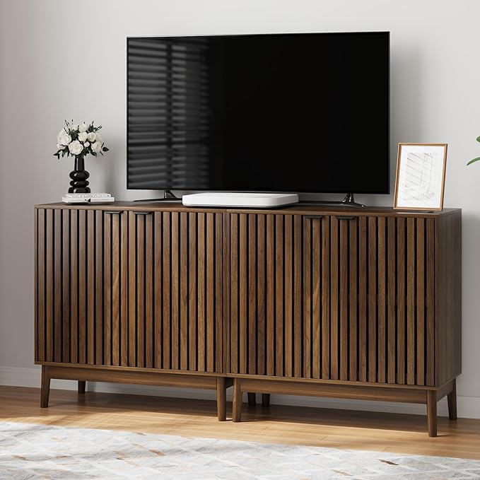 Kiasthome Wooden Sideboard Buffet Cabinet - Image 7