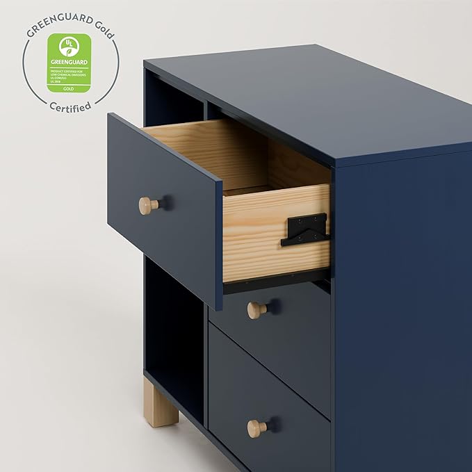 Storkcraft California 3 Drawer Combo Dresser – GREENGUARD Gold Certified - Image 5