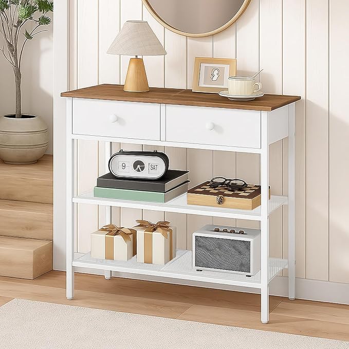 HOOBRO 29.5" Narrow Console Table - Image 2