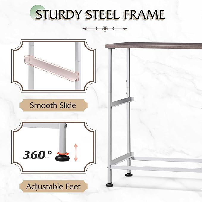 WLIVE Nightstand, 2 Drawer Dresser - Image 6