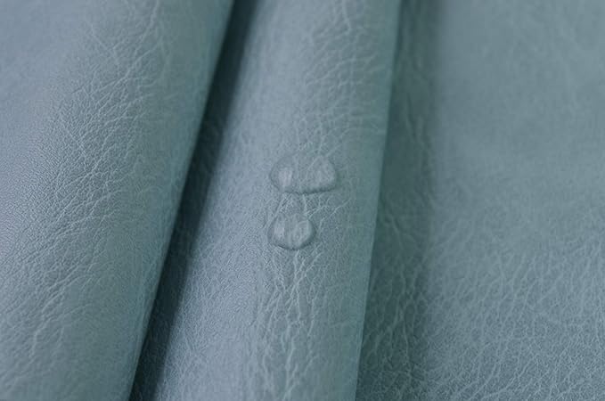 Wento Thick 2 Yard Faux Leather Fabric Soft Skin Grain PU Leather Fabric - Image 6