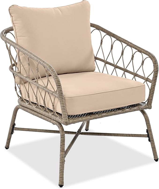 VilroCaz Bohemia-Inspired 4-Person Outdoor Seating Group - Image 8