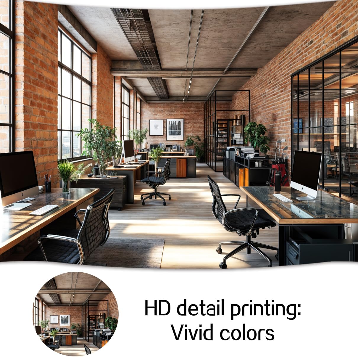 20X10ft Office Video Photo Backdrop Photography Background for Recording Conference, Zoom Home Podcast Backdrops Photo Booth Prop Decorations Wall Decor Tablecloth