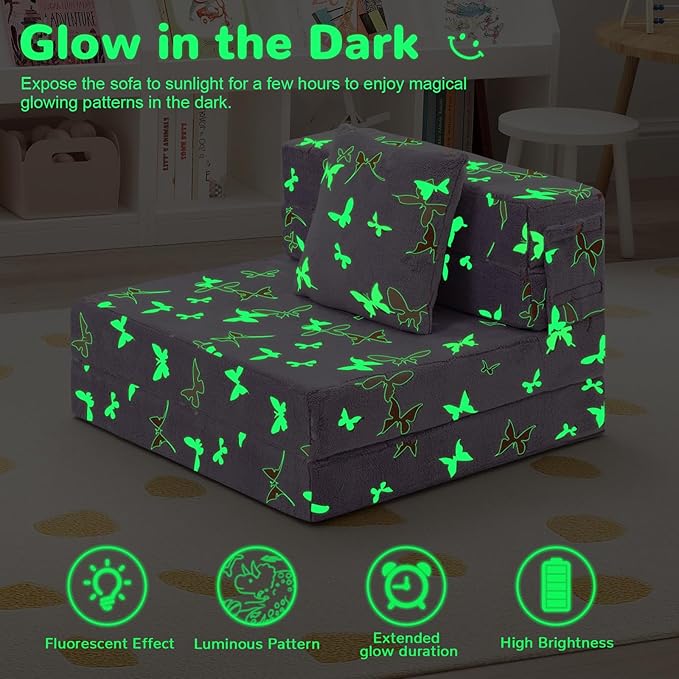 MeMoreCool Foldable Futon Chair Bed - Image 8