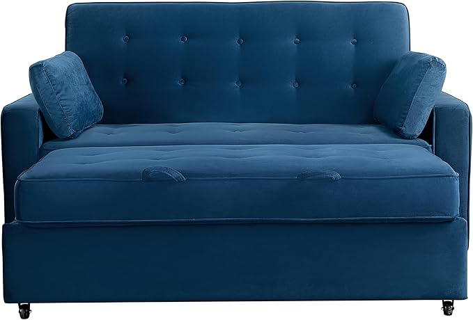 Serta Ainsley 72.6" Convertible Sleeper Sofa, Queen Size, Dreamcoil Comfort - Image 9
