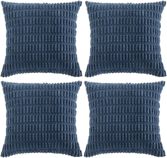 Fancy Homi 4 Packs Decorative Throw Pillow Covers by Fancy+Homi