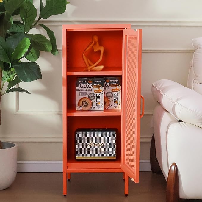 Slim Metal Storage Cabinet - Image 6