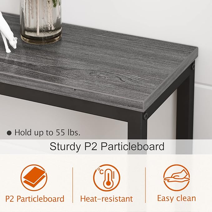 SUPERJARE 70 Inch Console Table - Image 8