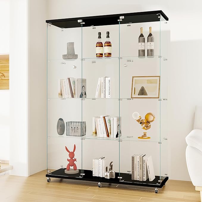 LFT HUIMEI2Y Glass Display Cabinet 12 Shelves - Image 9