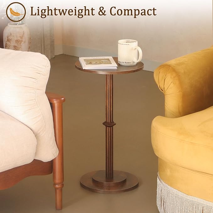 MaxSmeo Drink Table, Small Side Table - Image 7