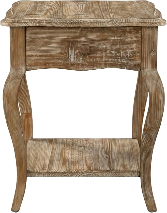 Austerity Rustic Solid Wood End Table - Image 8