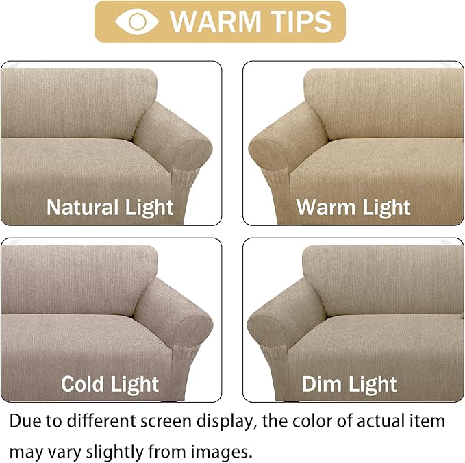 Sofa Slipcover with 2 Pillow Cover - Image 6