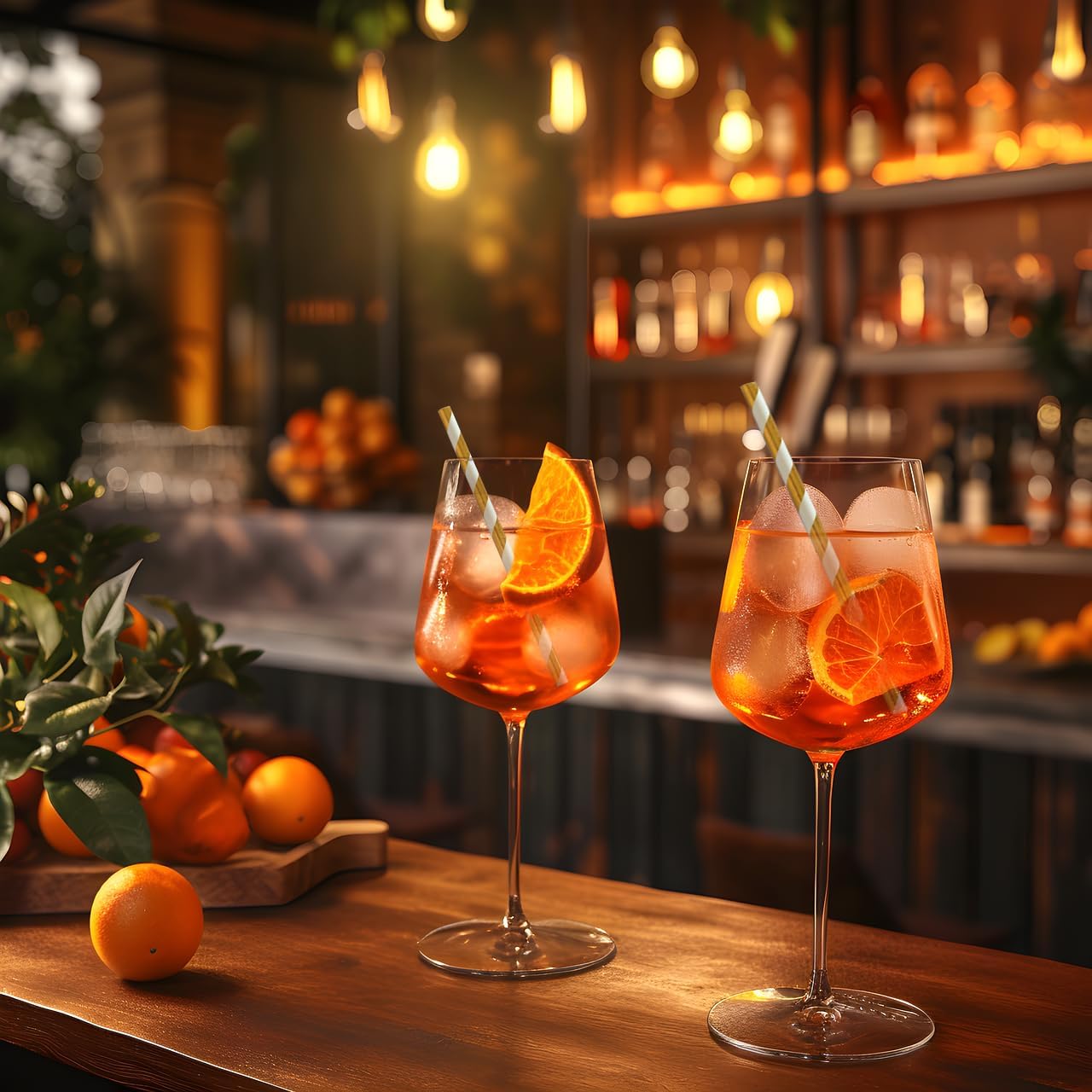 Gold White Stripe Paper Straws - 5.75 Inch Short Paper Drinking Straws, for Birthday, Wedding, Bridal, Party, Bars, Restaurants, Drinks - 500 Counts