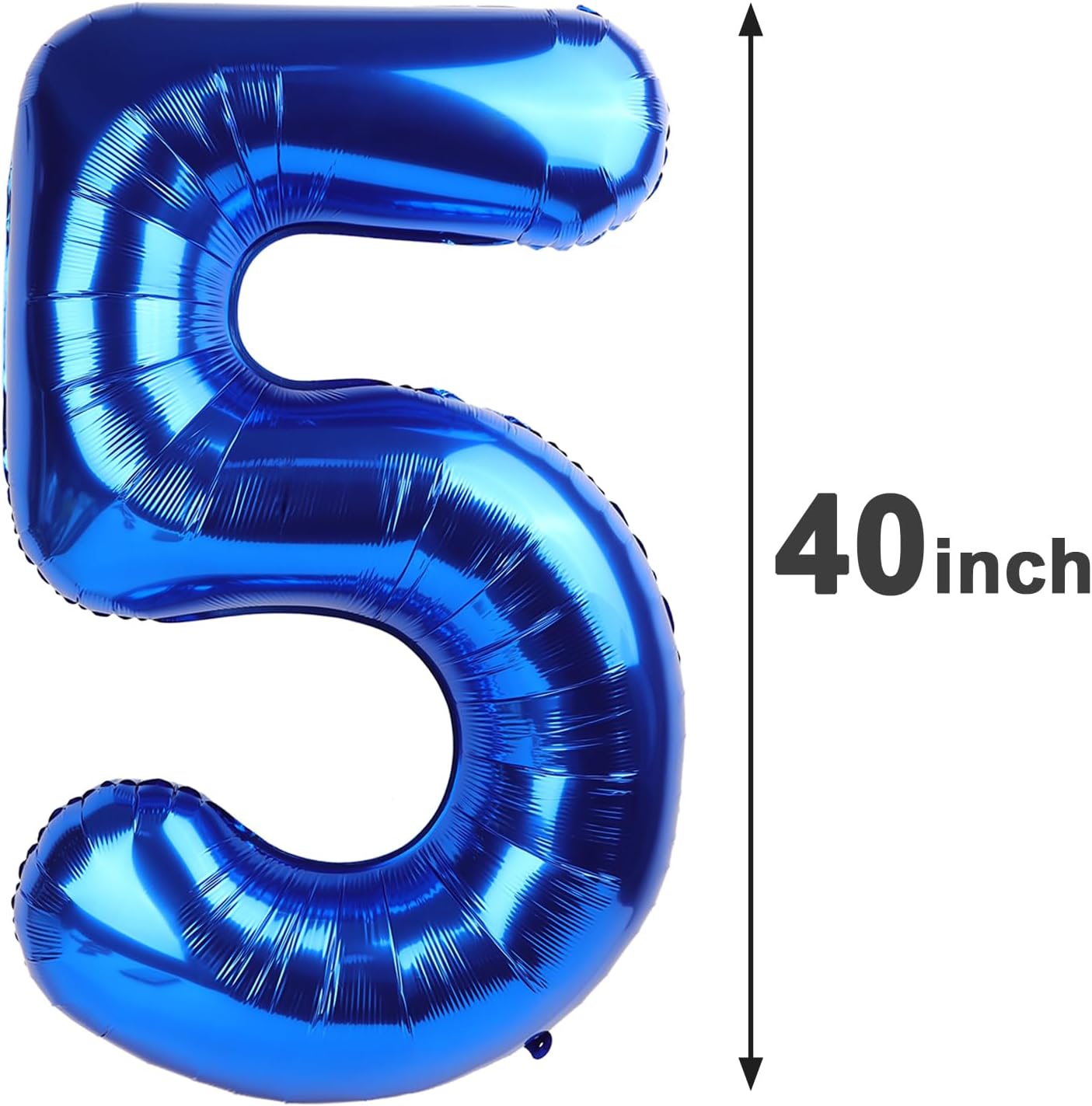 Giant Navy Blue 15 Balloon Number 40 Inch, 15 Number Balloons Birthday Supplies, 15 Year Old Birthday Party Celebration, 15 Balloons Graduations Anniversary Decorations