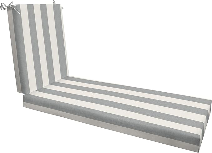 Honeycomb Outdoor Chaise Lounge Cushion by Honeycomb