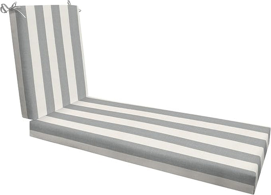 Honeycomb Outdoor Chaise Lounge Cushion by Honeycomb