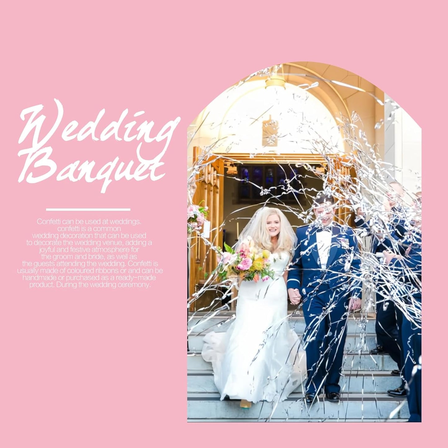 Confetti Poppers, 20Pack Plastic No Mess Streamers, Party Poppers for Birthday,Wedding,Celebrations,Graduation Party (Gold, 20 Pack)