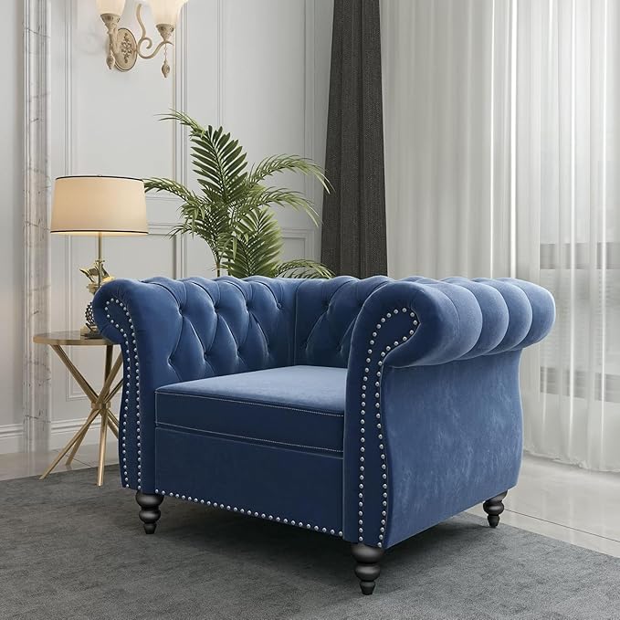 AVZEAR Living Room Accent Chair, Upholstered Sofa Chair Single Sofa Chair by AVZEAR