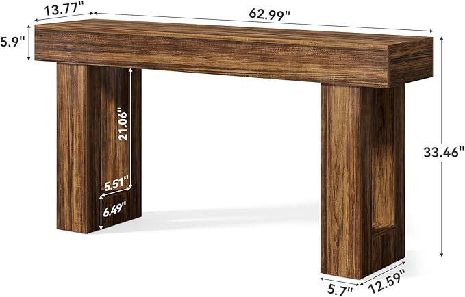 LITTLE TREE 63-Inch Long Console Tables - Image 2