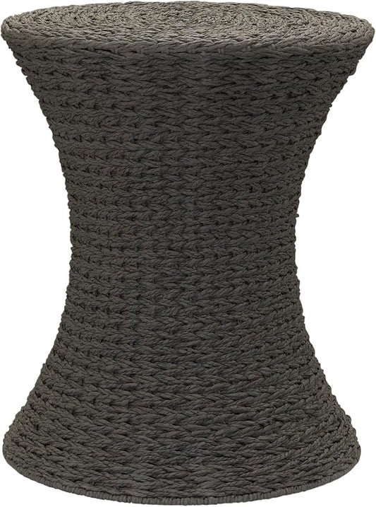 Household Essentials Hourglass Paper Rope Side Table by HouseholdEssentials