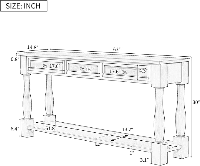 Knocbel Long Console Table - Image 2