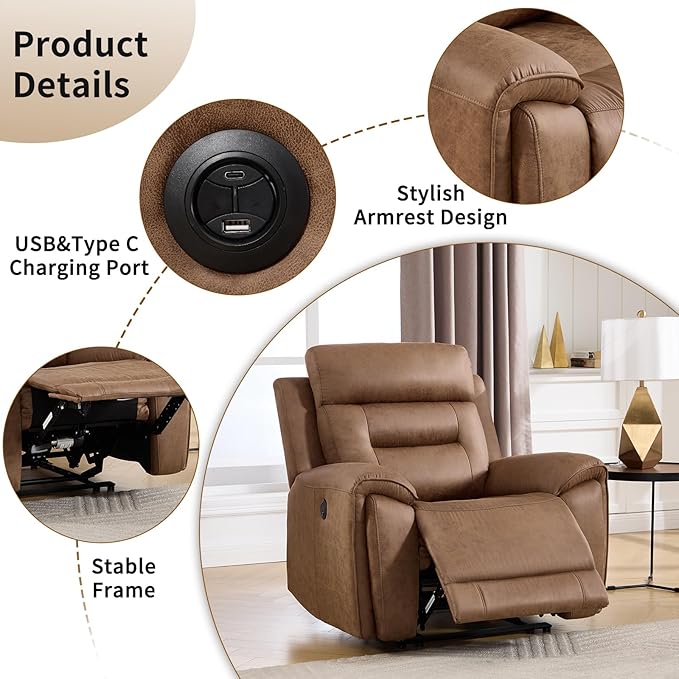 ANJ 3-Piece Power Recliner Sofa Set - Image 3