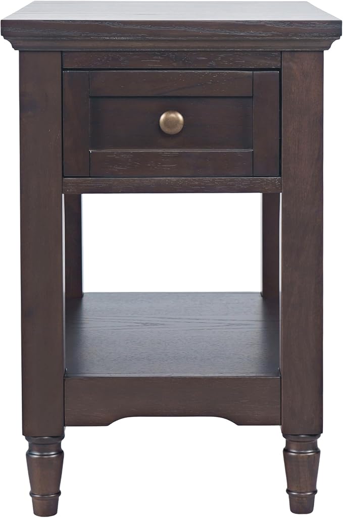 Brentwood Modern Transitional Chairside End Table by Jofran+Inc.