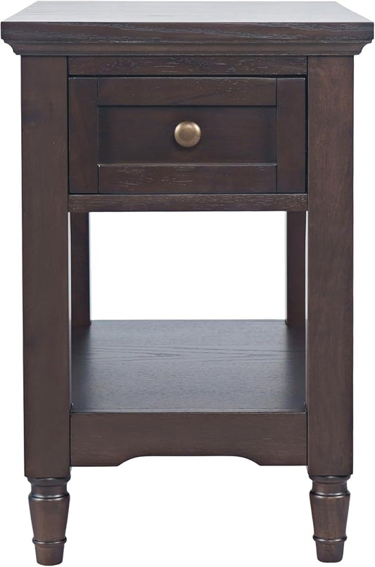 Brentwood Modern Transitional Chairside End Table by Jofran+Inc.