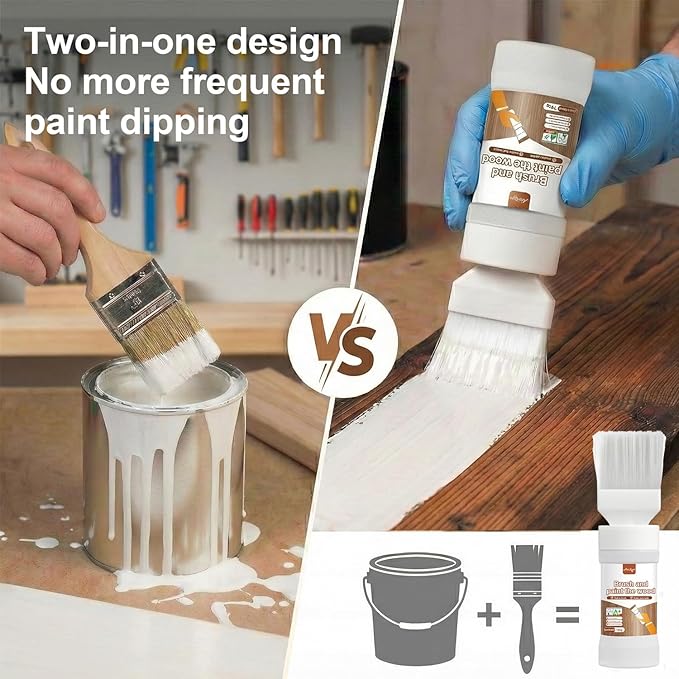 White Paint, Touch-Up Paint for Furniture, Metal No Sanding, Fast Drying - Image 4
