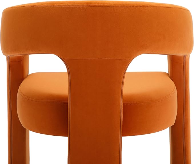 VESCASA Velvet Barrel Dining Chair - Image 10