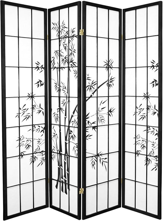 Red Lantern 6 ft. Tall Lucky Bamboo Shoji Screen by RedLantern