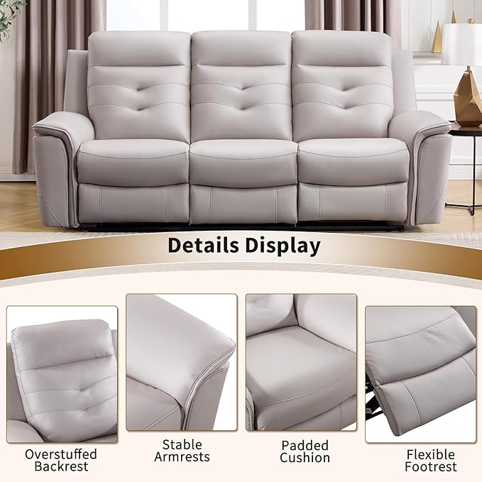 ANJ Power Reclining Loveseat Sofa - Image 6