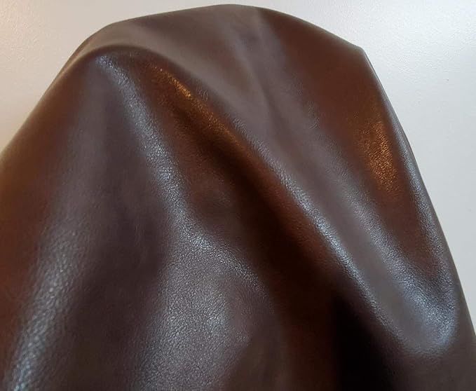 NAT Leathers | Soft Faux Vegan PU Leather by The Yard Synthetic Pleather 0.9 mm - Image 3