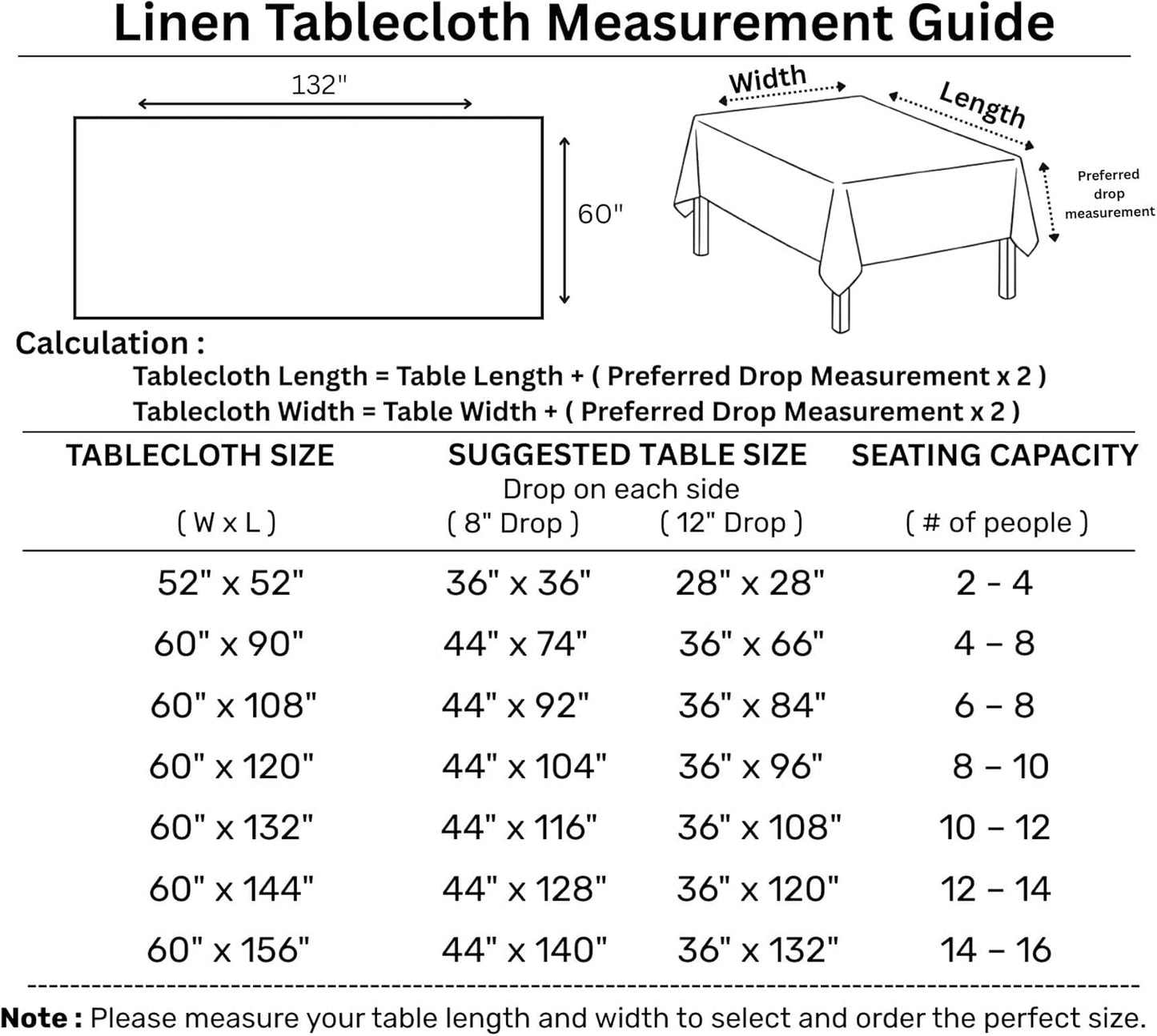 Solino Home Linen Red Tablecloth 60 x 132 Inch - 100% Pure Linen Rectangular Tablecloth - Machine Washable Table Cloth for Christmas, Fall, Autumn - Fete