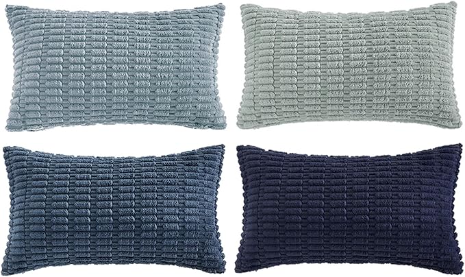 Fancy Homi 4 Packs Decorative Throw Pillow Covers - Image 6