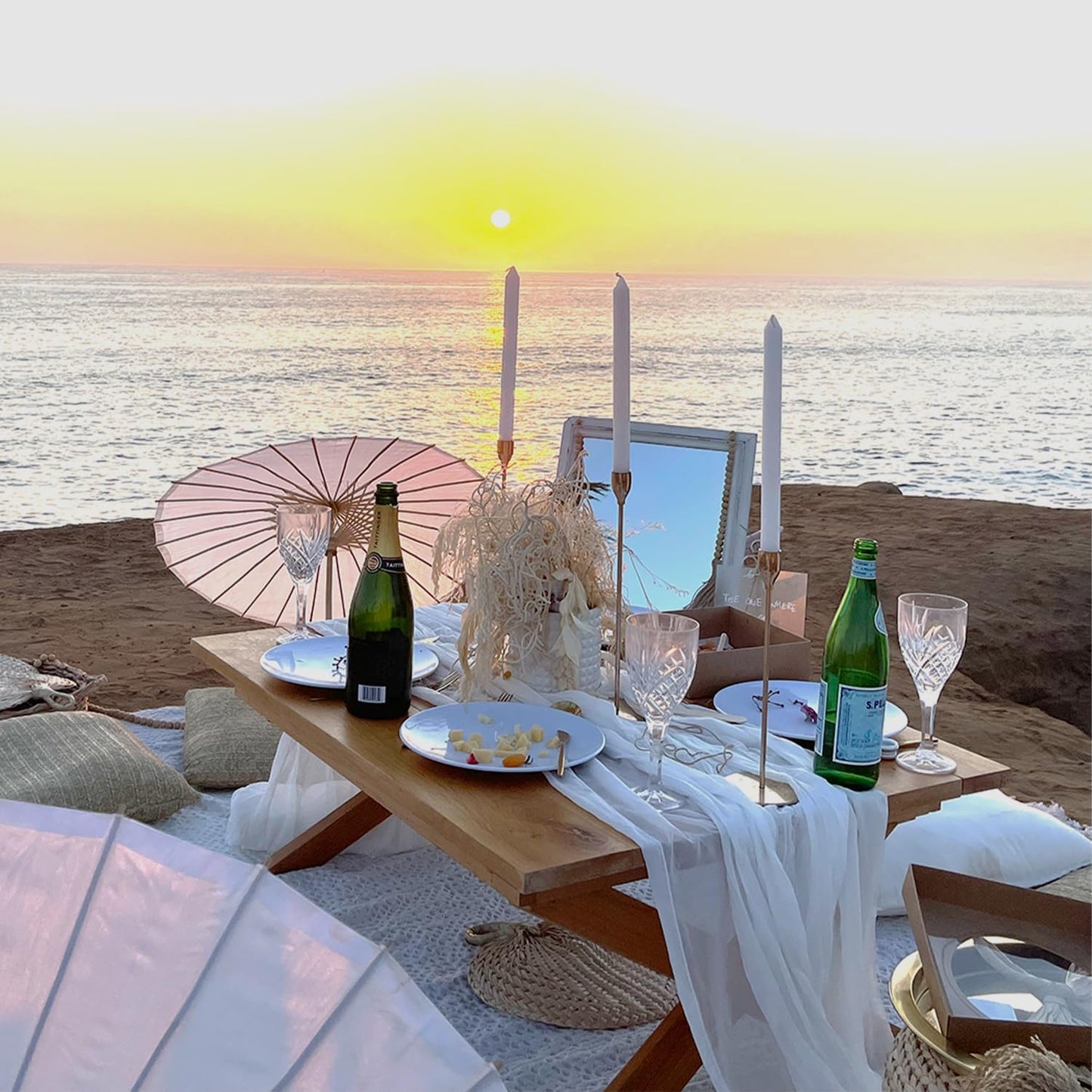 White Cheesecloth Table Runner, 10Ft Boho Gauze Cheese Cloth Table Runner Romantic Sheer Ivory Runner for Wedding Bridal Shower Table Decoration