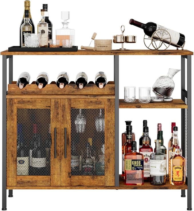 X-cosrack Wine Bar Rack Cabinet - Image 8