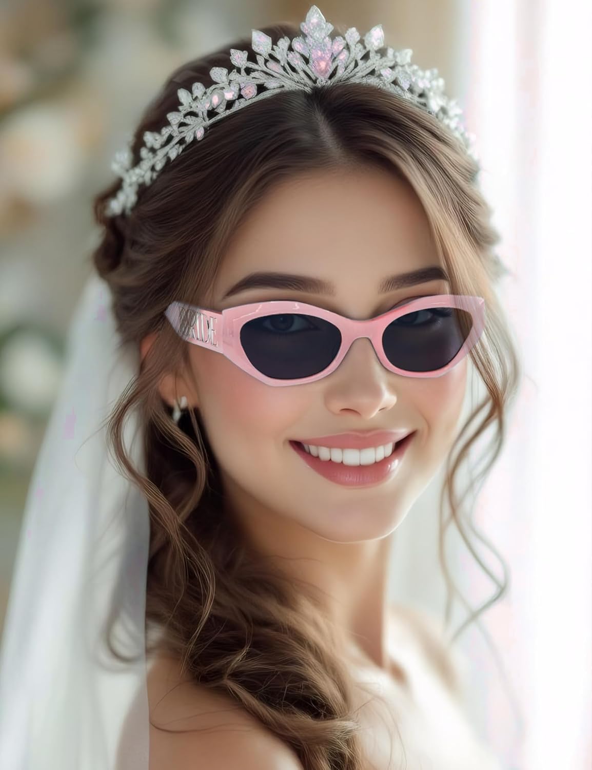 Marble Bride Sunglasses, Bride to be Decorations Glasses, Bachelorette Bach Wedding Party Favor Gift Glass