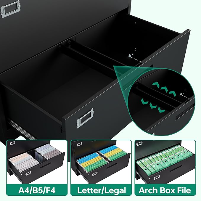 Letaya 5 Drawer File Cabinet - Image 7