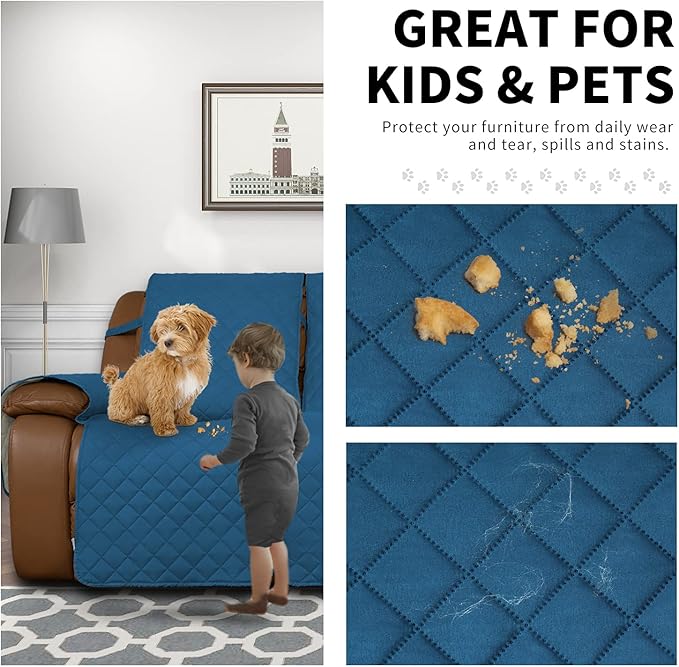 Easy-Going Recliner Sofa Cover, Reversible Couch Cover - Image 3
