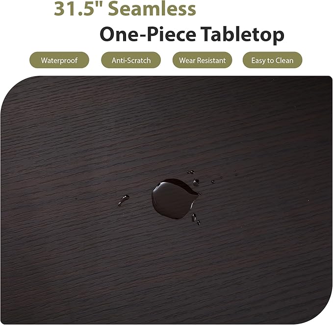 31.5" Round Dining Table for 2-4, Modern Kitchen Table - Image 5