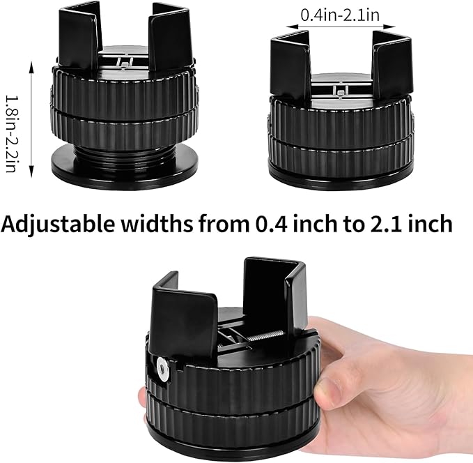 Adjustable Bed Risers Furniture Risers-4 Pack - Image 2