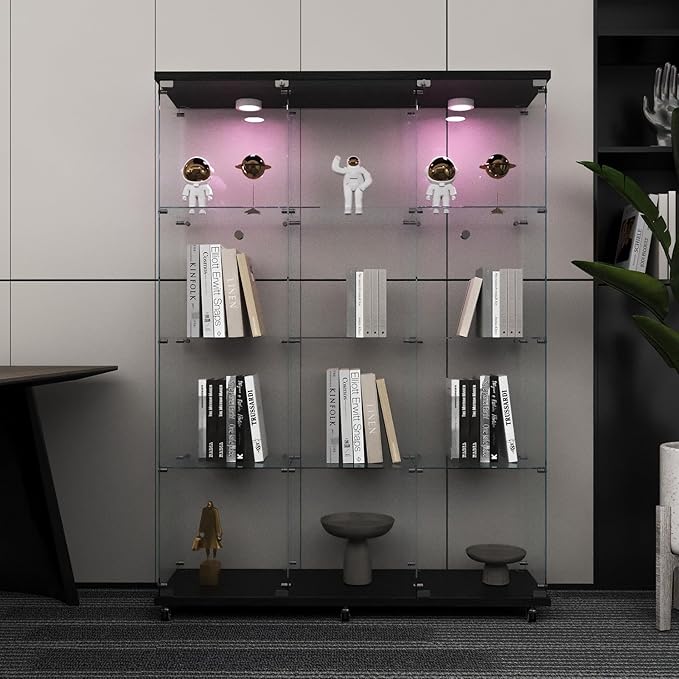 Beauty4U Glass Display Cabinet - Image 8