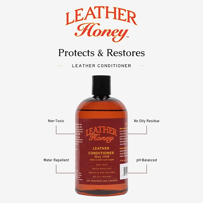 Leather Honey Best Leather Conditioner Since 1968. - Image 3