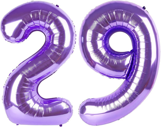 Purple Number 29 Balloon