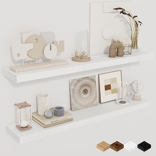 Fun Memories 36Inch Floating Shelves by FunMemories