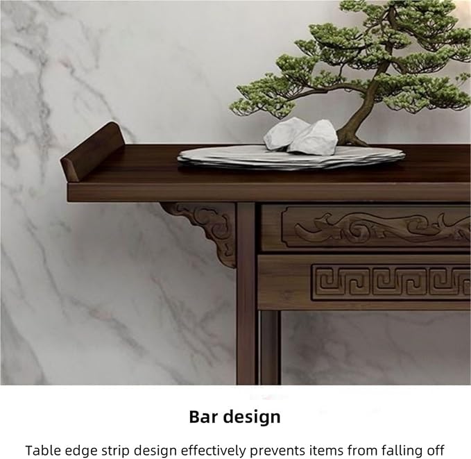 Forbidden City Asian Console Table Hallway Table - Image 4