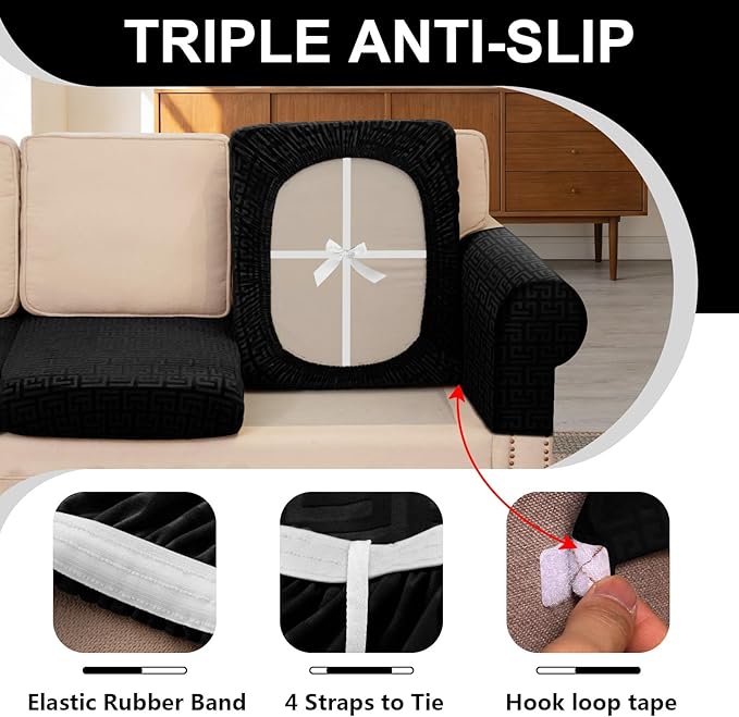 UNBBRRL Stretch Couch Seat Cushion Cover - Image 3