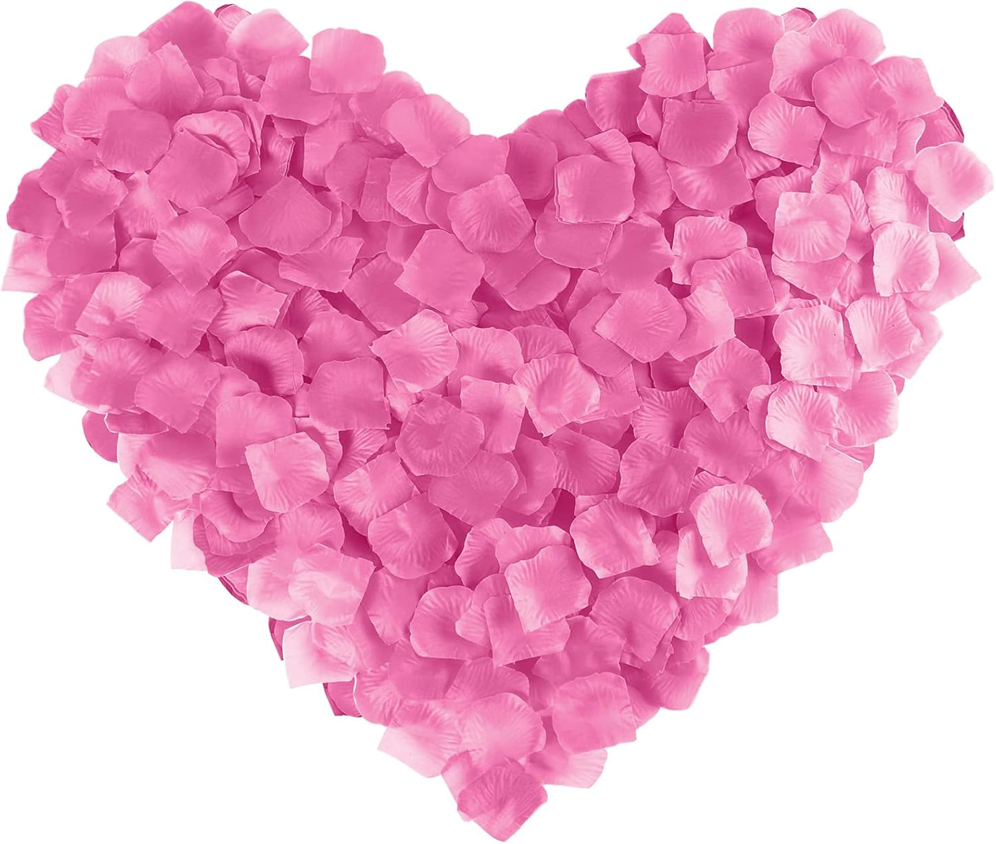 1000 Pcs Artificial Silk Rose Petals Decoration Wedding Party Color Pink
